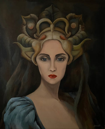 Woman in kichka